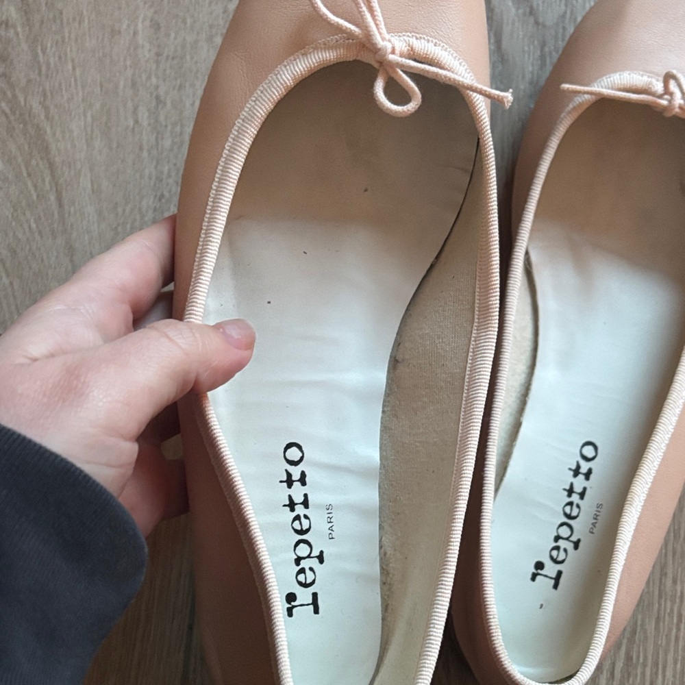 Repetto Blush Pink Ballet Flats - Picture 9 of 10